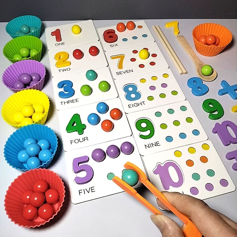 Number & Math Learning Toy Set - Image 2