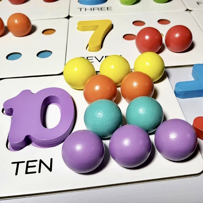 Number & Math Learning Toy Set - Image 3
